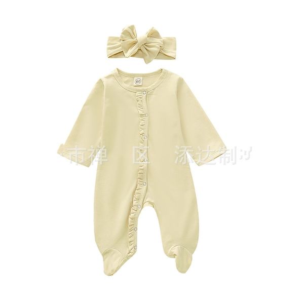 newborn rompers boy clothes baby girl long sleeve button ruffles playsuits todder headband winter kid pajama girls solid jumpsuit 20220921 e, Blue
newborn rompers boy clothes baby girl long sleeve button ruffles playsuits todder headband winter kid pajama girls solid jumpsuit 20220921 e, Blue