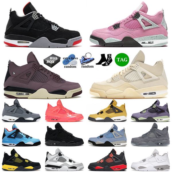 with box 2022 4 4s iv basketball shoes sb bred university pink violet ore offs white j4 sail jorda kaws grey red thunder mens women trainers
with box 2022 4 4s iv basketball shoes sb bred university pink violet ore offs white j4 sail jorda kaws grey red thunder mens women trainers