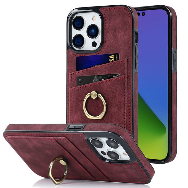 luxury designer retro card slot leather cases ring buckle bracket phone case for iphone 14 13 12 pro max mini 11 pro xs x xr 6s 7 8 plus se
luxury designer retro card slot leather cases ring buckle bracket phone case for iphone 14 13 12 pro max mini 11 pro xs x xr 6s 7 8 plus se