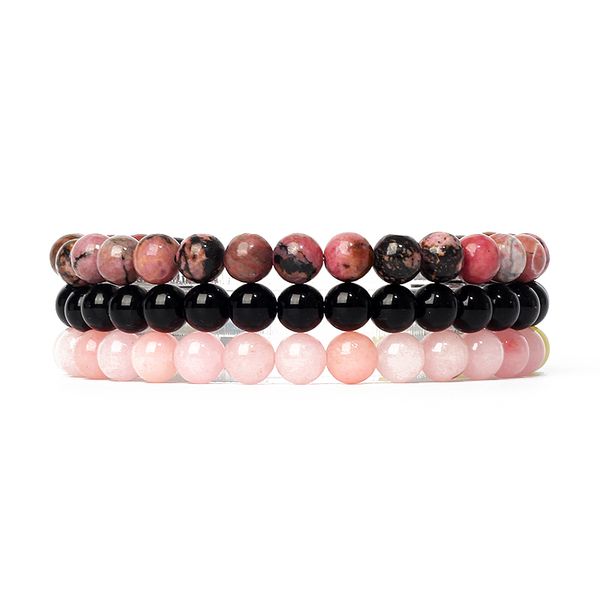 3pcs/set pink quartz turquois bracelet sets reiki natural stone amethysts agates couple bracelets for women yoga healing jewelry, Black
3pcs/set pink quartz turquois bracelet sets reiki natural stone amethysts agates couple bracelets for women yoga healing jewelry, Black