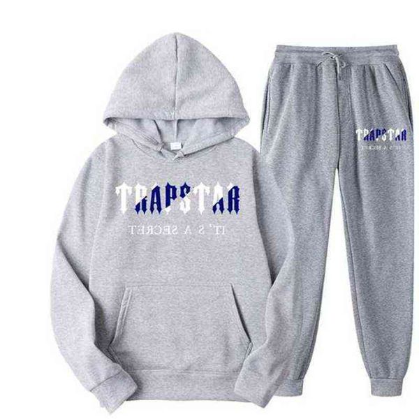 men's tracksuits new tracksuit men/women trapstar printed sportswear 15 colors warm loose hoodie sweatshirt jogger pants two pieces set, Gray
men's tracksuits new tracksuit men/women trapstar printed sportswear 15 colors warm loose hoodie sweatshirt jogger pants two pieces set, Gray