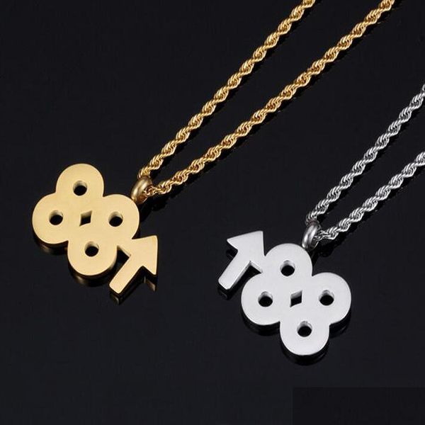 pendant necklaces fashion design 88 up pendants necklace for men punk hip hop stainless steel sliver gold color chain gif carshop2006 dhbbe, Silver
pendant necklaces fashion design 88 up pendants necklace for men punk hip hop stainless steel sliver gold color chain gif carshop2006 dhbbe, Silver