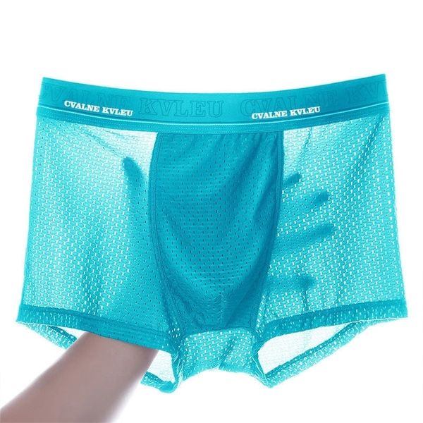 underpants boxer panties mens ice silk boxer underwear men mesh boxers breathable boxershorts man solid comfortable underpants 4xl 220921, Black;white
underpants boxer panties mens ice silk boxer underwear men mesh boxers breathable boxershorts man solid comfortable underpants 4xl 220921, Black;white