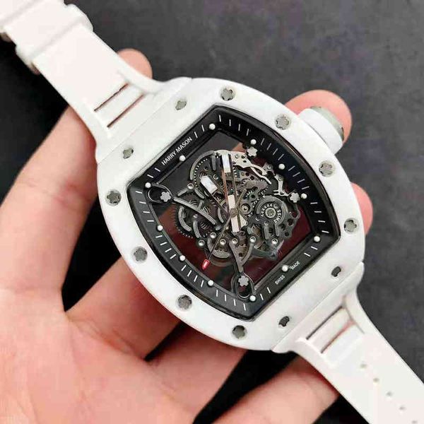 rakish mechanical cool wrist watches tv factory rm055 mens mechanics full male barrel type white ceramic luminous 2023 new luxury style, Slivery;brown
rakish mechanical cool wrist watches tv factory rm055 mens mechanics full male barrel type white ceramic luminous 2023 new luxury style, Slivery;brown