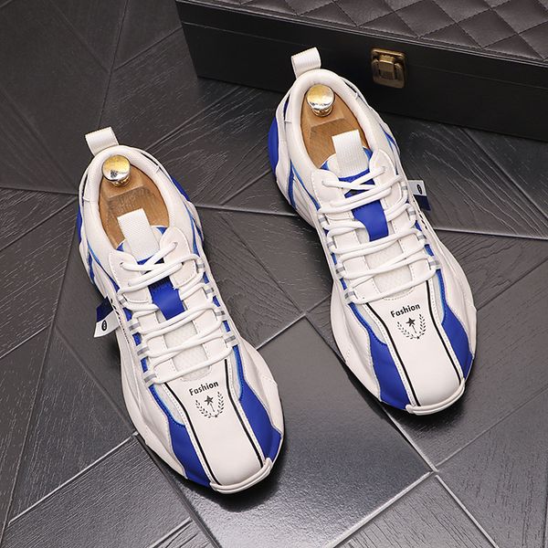 luxury designer dress wedding party shoes fashion breathable leather sports casual sneakers round toe thick bottom business driving walking, Black
luxury designer dress wedding party shoes fashion breathable leather sports casual sneakers round toe thick bottom business driving walking, Black