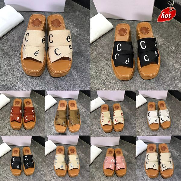 women designer sandals woody espadrille platform wedge mules canvas slides slipper thong slingback square toe
women designer sandals woody espadrille platform wedge mules canvas slides slipper thong slingback square toe