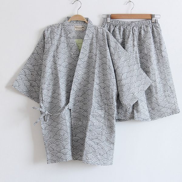 men's sleepwear summer man pajamas sets for men japanese traditional kimono yukata shorts clothing suit samurai male sleepwear bathing, Black;brown
men's sleepwear summer man pajamas sets for men japanese traditional kimono yukata shorts clothing suit samurai male sleepwear bathing, Black;brown