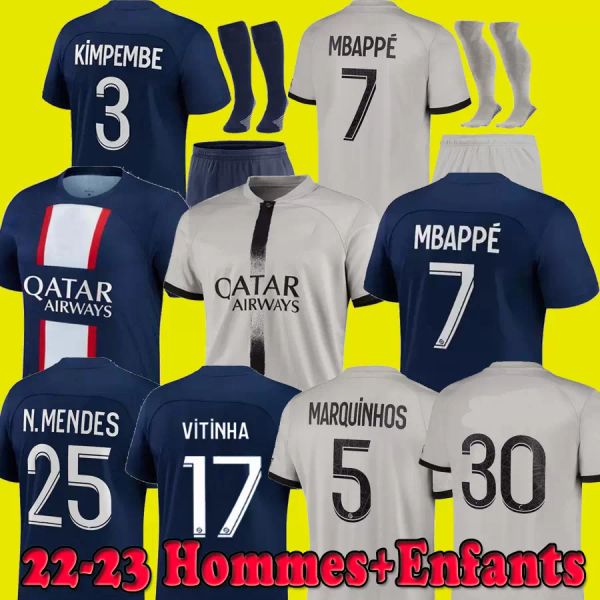 football mbappe hakimi soccer jersey vitinha n.mendes 21 22 23 maillots de football 2022 2023 marquinhos verratti psgs men kids kit shirt un, Black;yellow
football mbappe hakimi soccer jersey vitinha n.mendes 21 22 23 maillots de football 2022 2023 marquinhos verratti psgs men kids kit shirt un, Black;yellow