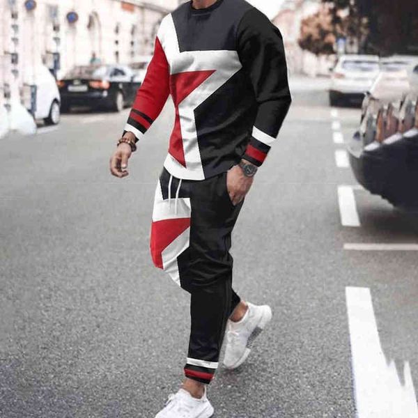 men's tracksuits men clothes set 2021 fashion long sleeved t shirt trousers casual tracksuit 2 piece suit 3d printed male sportswear st, Gray
men's tracksuits men clothes set 2021 fashion long sleeved t shirt trousers casual tracksuit 2 piece suit 3d printed male sportswear st, Gray