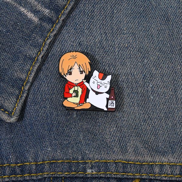 natsume and madara enamel pins custom japan anime brooches lapel badges cartoon animal jewelry gift for kids friends, Blue
natsume and madara enamel pins custom japan anime brooches lapel badges cartoon animal jewelry gift for kids friends, Blue
