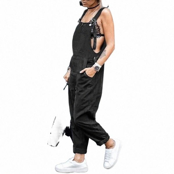 vintage playsuits plus size women's sleeveless jumpsuits celmia 2021 summer fashion straps casual loose pockets overall 5xl & rompers d, Black;white
vintage playsuits plus size women's sleeveless jumpsuits celmia 2021 summer fashion straps casual loose pockets overall 5xl & rompers d, Black;white