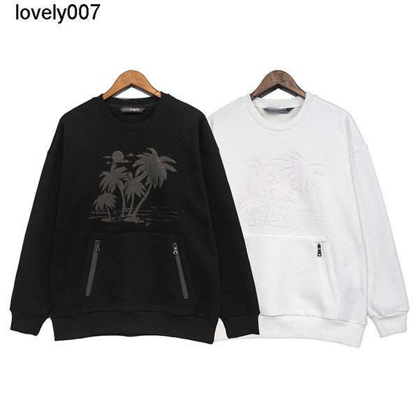 designer men's hoodies sweatshirts palmss wang jiaer's same angelss foam coconut beach pattern zipper round neck plush men's, Black
designer men's hoodies sweatshirts palmss wang jiaer's same angelss foam coconut beach pattern zipper round neck plush men's, Black