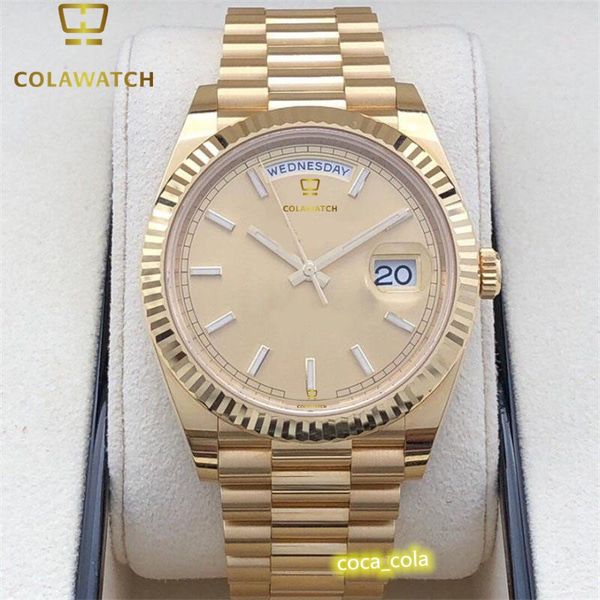 with box papers watch 40mm 18k yellow gold movement automatic mens day date 228235 228238 228239 bracelet men's watches 69, Slivery;golden
with box papers watch 40mm 18k yellow gold movement automatic mens day date 228235 228238 228239 bracelet men's watches 69, Slivery;golden