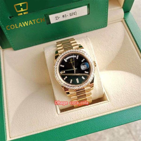 ers high-quality watch new version day-date 18k yellow gold diamond bezel 40mm dial automatic fashion men's watch 228348rbr wristwatch, Slivery;golden
ers high-quality watch new version day-date 18k yellow gold diamond bezel 40mm dial automatic fashion men's watch 228348rbr wristwatch, Slivery;golden