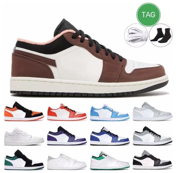 classic lows 1 1s basketball shoes jord men women starfish black toe unc mocha lucky green shattered backboard light grey mens trainer sport
classic lows 1 1s basketball shoes jord men women starfish black toe unc mocha lucky green shattered backboard light grey mens trainer sport