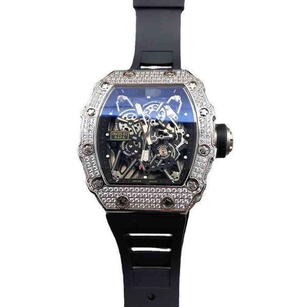 luxury mens mechanics watch richa wristwatch milles mechanical milless men's stainless steel es, Slivery;brown
luxury mens mechanics watch richa wristwatch milles mechanical milless men's stainless steel es, Slivery;brown