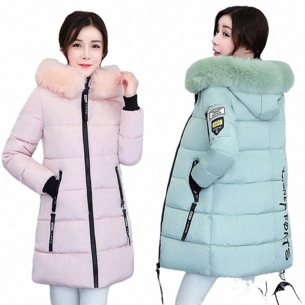 women's down & parkas 2021 winter fashion mid-length big fur collar hooded long-sleeved thick warmth slim cotton jacket female trend h2, Black
women's down & parkas 2021 winter fashion mid-length big fur collar hooded long-sleeved thick warmth slim cotton jacket female trend h2, Black
