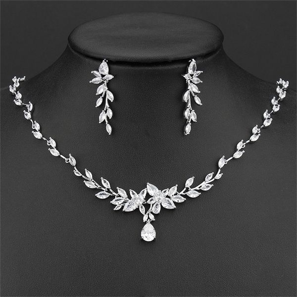 other jewelry sets emmaya elegant cubic zircon jewelry set simplicity style design fashion necklace and earring women girls charming gift 22, Silver
other jewelry sets emmaya elegant cubic zircon jewelry set simplicity style design fashion necklace and earring women girls charming gift 22, Silver