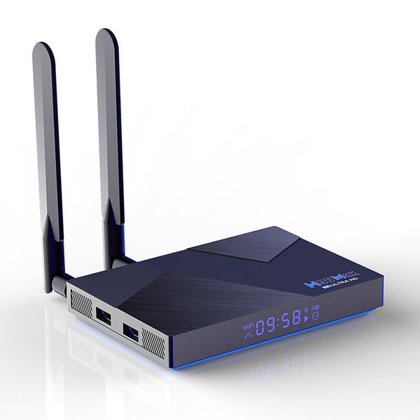 New H96 Max V58 TV Box Rockchip RK3588 8GB 64GB Android 12 8K WiFi6 2.4G/5G BT5.0 Stream Media Player 4GG 32GB