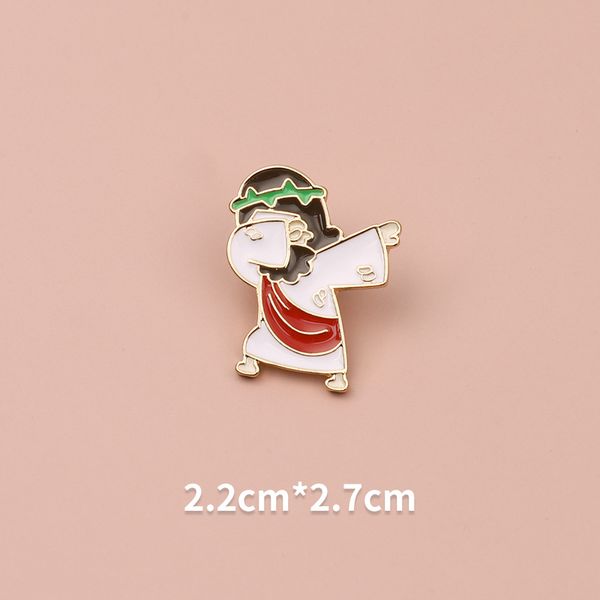 swag personality funny enamel pin for women men cartoon jesus messiah human brooch custom badge backpack lapel pins jewelry gift, Blue
swag personality funny enamel pin for women men cartoon jesus messiah human brooch custom badge backpack lapel pins jewelry gift, Blue