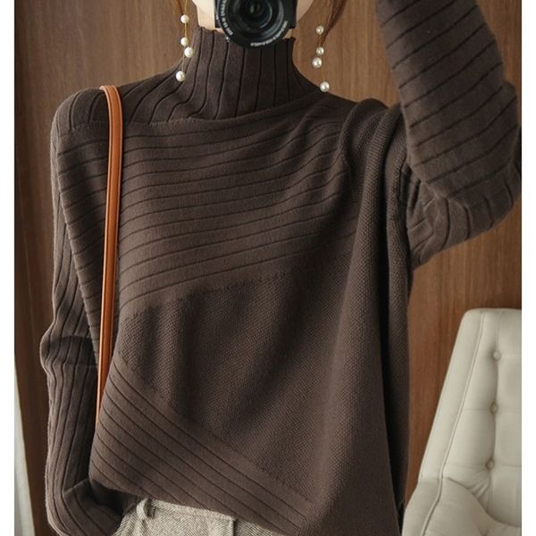 women s sweaters autumn winter turtleneck cashmere knitted pullover fashion keep warm loose 220920, White;black
women s sweaters autumn winter turtleneck cashmere knitted pullover fashion keep warm loose 220920, White;black