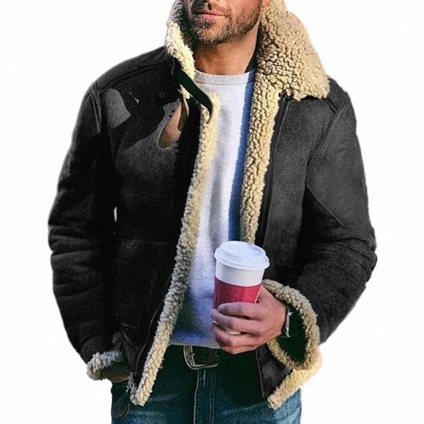 men's wool & blends men parka faux fur autumn winter harajuku korean wadding coat solid jacket abrigos mujer invierno clothing1 q0pq#, Black
men's wool & blends men parka faux fur autumn winter harajuku korean wadding coat solid jacket abrigos mujer invierno clothing1 q0pq#, Black