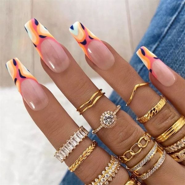 false nails long coffin black dragon design wearable ballerina fake with glue full cover nail tips press on 220921, Red;gold
false nails long coffin black dragon design wearable ballerina fake with glue full cover nail tips press on 220921, Red;gold