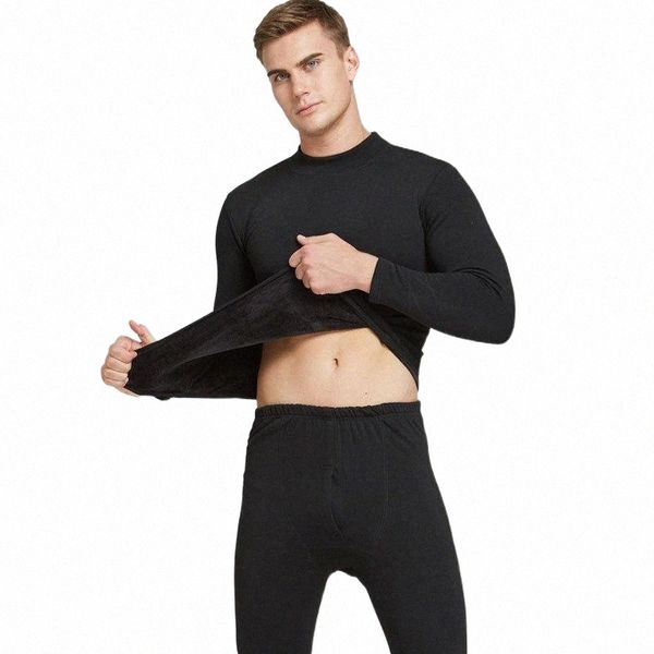men's thermal underwear for men winter fleece thick long johns keep warm clothes i1yy#, Black;white
men's thermal underwear for men winter fleece thick long johns keep warm clothes i1yy#, Black;white