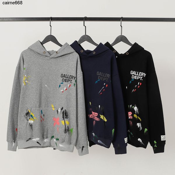 men's hoodies sweatshirts autumn and winter new high street trend gary dept hand painted graffiti splash print men's and women, Black
men's hoodies sweatshirts autumn and winter new high street trend gary dept hand painted graffiti splash print men's and women, Black