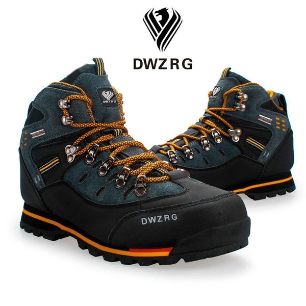 safety shoes dwzrg men hiking waterproof leather climbing fishing outdoor high winter boots 220921, Black;brown
safety shoes dwzrg men hiking waterproof leather climbing fishing outdoor high winter boots 220921, Black;brown