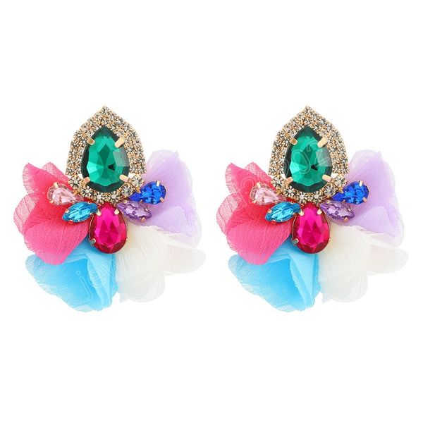 bohemian handmade colorful rhinestone dangle earrings women cute lace earrings vintage statement jewelry accessories for girls, Silver
bohemian handmade colorful rhinestone dangle earrings women cute lace earrings vintage statement jewelry accessories for girls, Silver