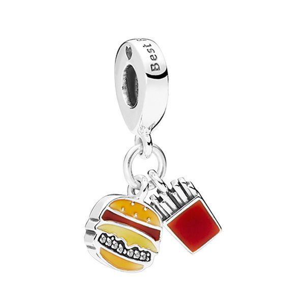 authentic sterling silver burger and fries pendant charm fashion women jewelry diy accessories original box for pandora bangle bracelet neck, Bronze;silver
authentic sterling silver burger and fries pendant charm fashion women jewelry diy accessories original box for pandora bangle bracelet neck, Bronze;silver