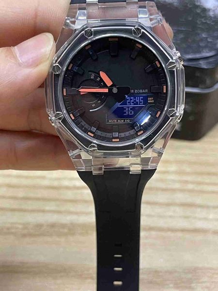 2022 stream fashion men's and women's watches neutral timing led display rhomboid plastic case g s k mutealmsig wr20bar two-hour s, Slivery;brown
2022 stream fashion men's and women's watches neutral timing led display rhomboid plastic case g s k mutealmsig wr20bar two-hour s, Slivery;brown