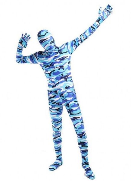 lycar spandex catsuit costumes blue camo costume zentai full body cosplay jumpsuit, Black
lycar spandex catsuit costumes blue camo costume zentai full body cosplay jumpsuit, Black