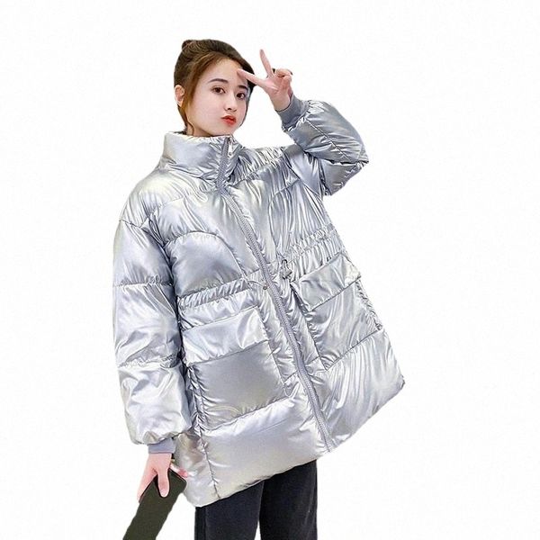 women's down & parkas 2021 winter cotton coat women fashion shiny fabric thicken windproof warm jackets loose outwear female jd1669 t1l, Black
women's down & parkas 2021 winter cotton coat women fashion shiny fabric thicken windproof warm jackets loose outwear female jd1669 t1l, Black