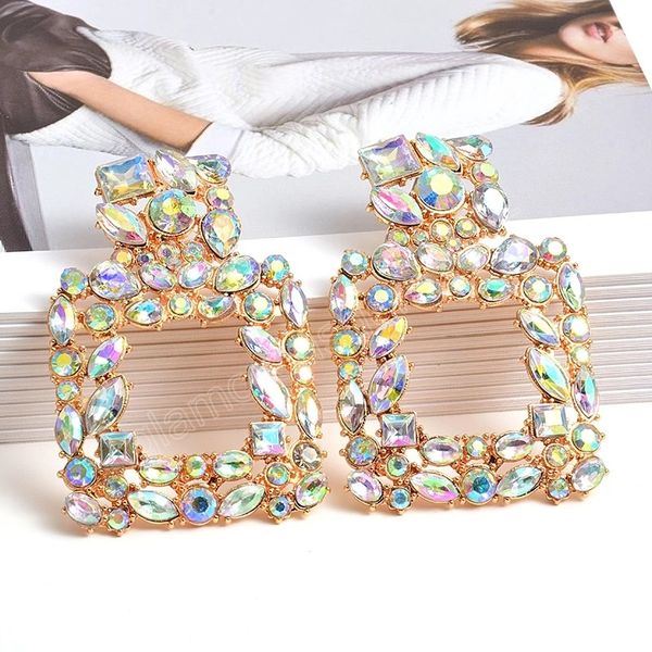 square geometric color diamonds dangle earrings full crystals earring jewelry accessories for women christmas gifts, Silver
square geometric color diamonds dangle earrings full crystals earring jewelry accessories for women christmas gifts, Silver