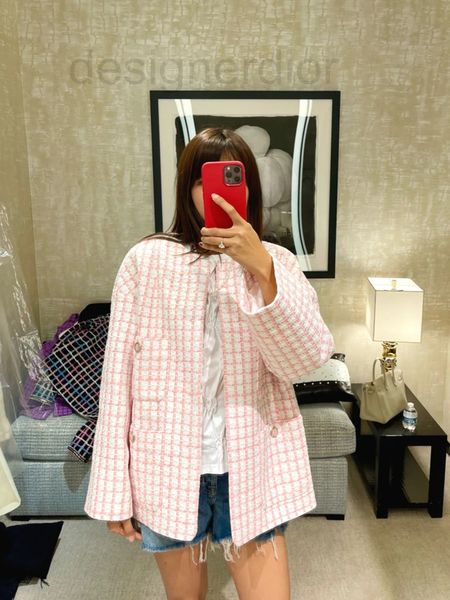 women's jackets designer the right edition - autumn and winter 2022 new pink small square plaid round neck loose woolen coat 9415 8ja3, Black;brown
women's jackets designer the right edition - autumn and winter 2022 new pink small square plaid round neck loose woolen coat 9415 8ja3, Black;brown