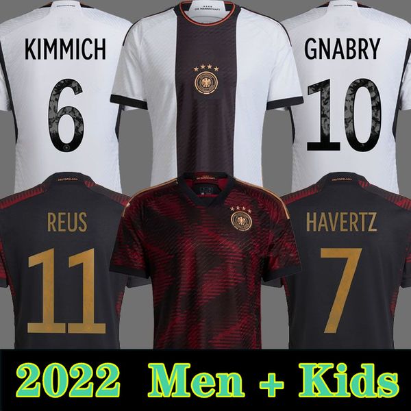 2022 germany soccer jerseys hummels kroos gnabry werner draxler reus muller gotze brandt havertz football shirt uniforms men kids kit jersey, Black;yellow
2022 germany soccer jerseys hummels kroos gnabry werner draxler reus muller gotze brandt havertz football shirt uniforms men kids kit jersey, Black;yellow