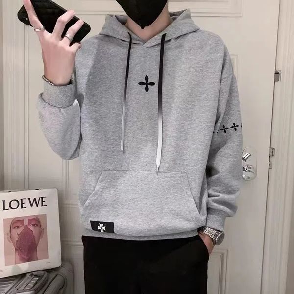 men hoodie cross designer autumn 2022 new casual long-sleeved sweatshirts couple pullover bottom male clothing, Black
men hoodie cross designer autumn 2022 new casual long-sleeved sweatshirts couple pullover bottom male clothing, Black