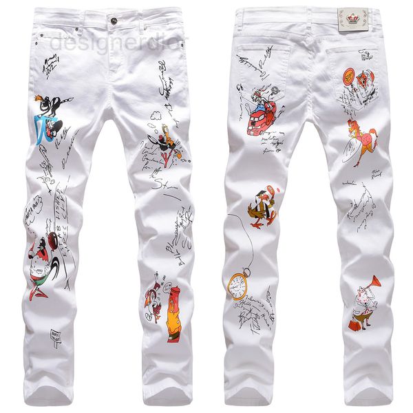 men's jeans designer street tide pure white 3d digital colorful printing all kinds of animal elastic small straight jeans 7e4d, Blue
men's jeans designer street tide pure white 3d digital colorful printing all kinds of animal elastic small straight jeans 7e4d, Blue