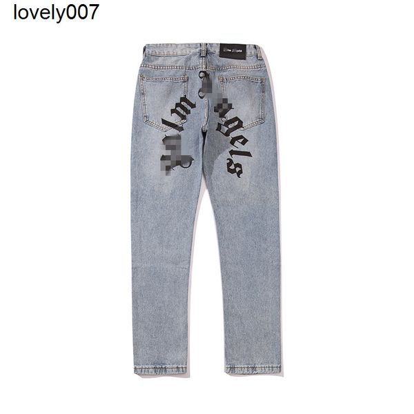 men's jeans tide brand letter printing washed jeans ins couple bf high street pants, Blue
men's jeans tide brand letter printing washed jeans ins couple bf high street pants, Blue