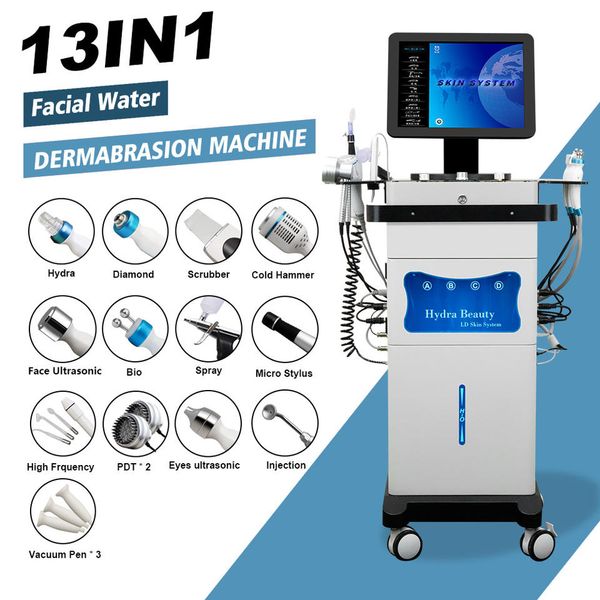13 in 1 hydrafacial machine water microdermabrasion beauty options ultrasonic facial oxgen facial equipment
13 in 1 hydrafacial machine water microdermabrasion beauty options ultrasonic facial oxgen facial equipment