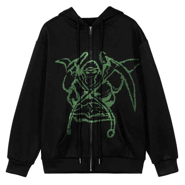 hoodies hoodies y2k aesthetic skeleton zip up hoodie 90s vintage graphic printed zipper closure e-girl sweatshirts spring autumn, Black
hoodies hoodies y2k aesthetic skeleton zip up hoodie 90s vintage graphic printed zipper closure e-girl sweatshirts spring autumn, Black