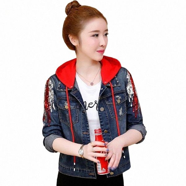 women's jackets 2021 women's denim vintage casual single breasted detachable hooded coat female jeans basic outerwear r741 38jd#, Black;brown
women's jackets 2021 women's denim vintage casual single breasted detachable hooded coat female jeans basic outerwear r741 38jd#, Black;brown