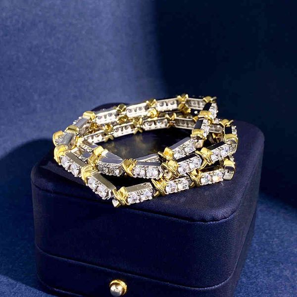 carttiieerr tiffanyy t house luxury set zircon full diamond necklace design sense gold silver intermittent splice letter x clavicle chain
carttiieerr tiffanyy t house luxury set zircon full diamond necklace design sense gold silver intermittent splice letter x clavicle chain