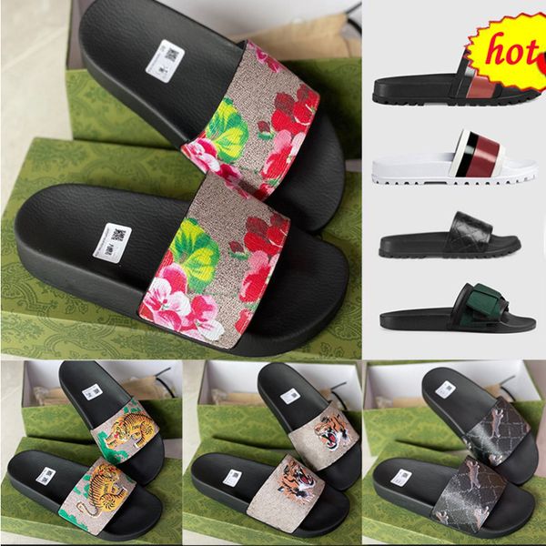 designer rubber slide sandal floral brocade men slipper gear bottoms flip flops women striped beach causal slipper with box us5-11
designer rubber slide sandal floral brocade men slipper gear bottoms flip flops women striped beach causal slipper with box us5-11