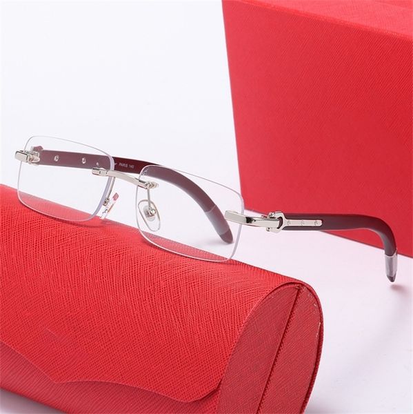 sunglasses new style frameless raw wood leg men's square catapult fashion trend optical glasses women designer sunglass top, White;black
sunglasses new style frameless raw wood leg men's square catapult fashion trend optical glasses women designer sunglass top, White;black