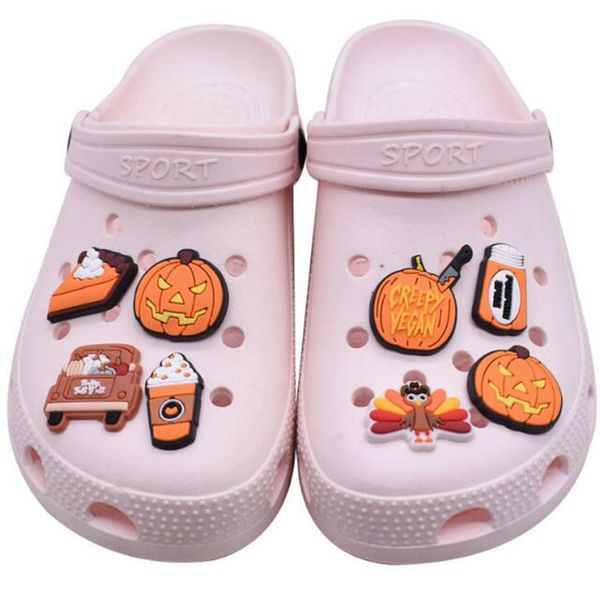 orange pumpkin croc shoe charms pvc garden shoe flower soft rubber charm buckle decoration wholesale, White;pink
orange pumpkin croc shoe charms pvc garden shoe flower soft rubber charm buckle decoration wholesale, White;pink