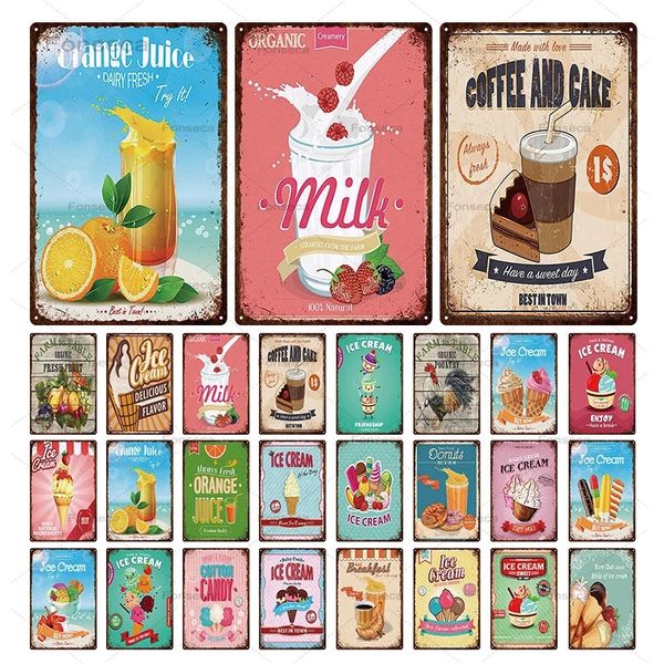 ice cream fruit juice breakfast metal painting tin sign wall decoration cafe dessert shop house farm kitchen plaque art vintage food posterl
ice cream fruit juice breakfast metal painting tin sign wall decoration cafe dessert shop house farm kitchen plaque art vintage food posterl