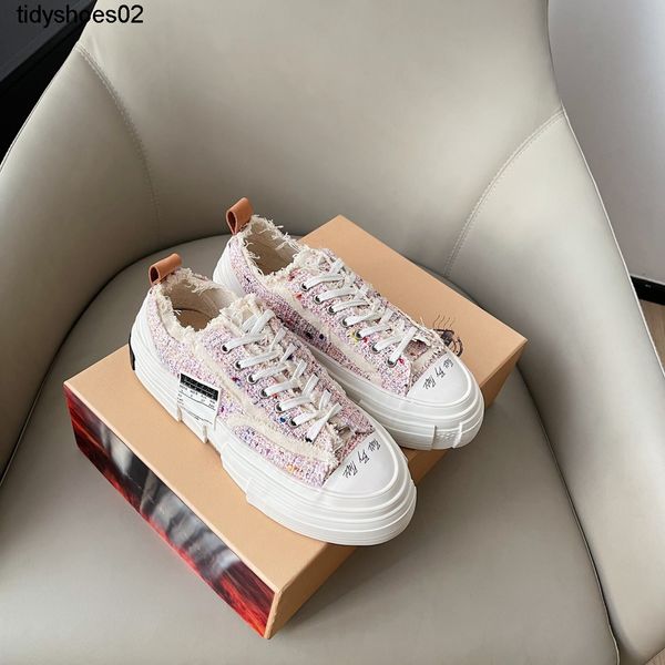 wu jianhao's beggar shoes of the same style small fragrance casual board shoes pink canvas thick soled flat vulcanized shoes single, Black
wu jianhao's beggar shoes of the same style small fragrance casual board shoes pink canvas thick soled flat vulcanized shoes single, Black